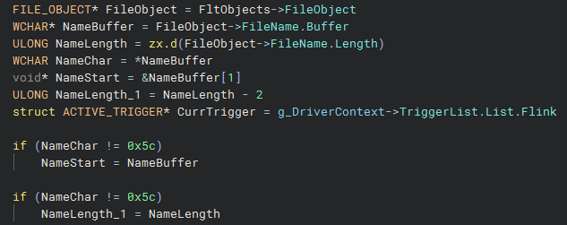 NptrigPostCreateCallback Backslash