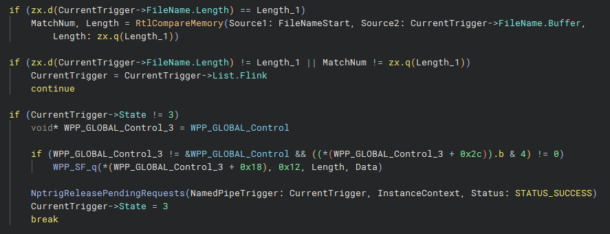 NptrigPostCreatenamedPipeCallback Match